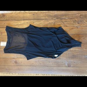 Black with Sheer back black bodysuit! Free People Intimates, Size Medium